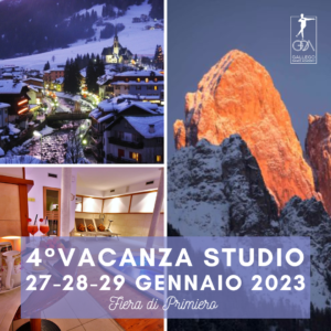 VACANZA STUDIO 27-28-29 Gennaio 2023